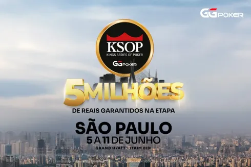Satélites do KSOP GGPoker São Paulo começam a ser disputados; confira as datas