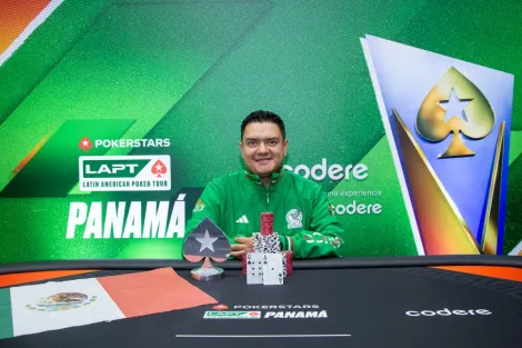 Ricardo Amador, do México, fatura Last Chance do LAPT Panamá