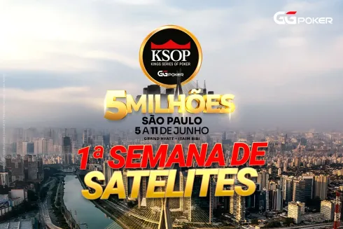 Craques aproveitam satélites e garantem lugar no KSOP GGPoker São Paulo