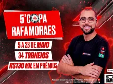 Com mais de R$ 130 mil em prêmios, 5ª Copa Rafa Moraes começa neste domingo