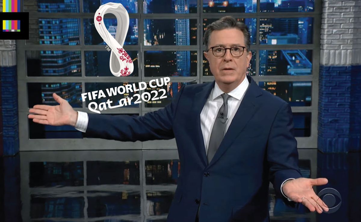 Watch Stephen Colbert tackling World Cup on The Late Show