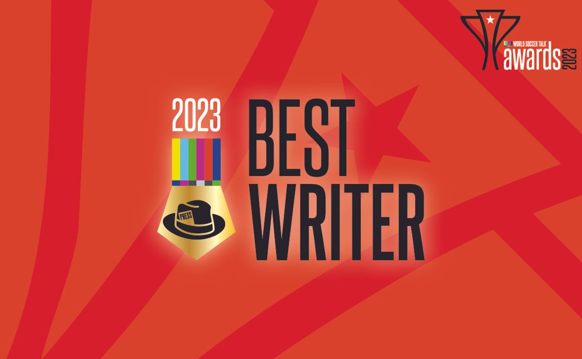 Best Writer: 2023 World Soccer Talk Awards