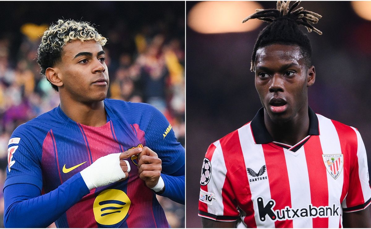 Barcelona vs. Athletic Membership LIVE Updates: The Blaugrana crushes Bilbao within the Spanish Tremendous Cup (5-0) 1 image?src=https%3A%2F%2Fimages.worldsoccertalk.com%2Fjpg%2Ffull%2FWST 20260107 WST 614317 nico williams athletic club lamine yamal barcelona