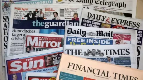 Top 10 Online British Daily Newspapers for Soccer News