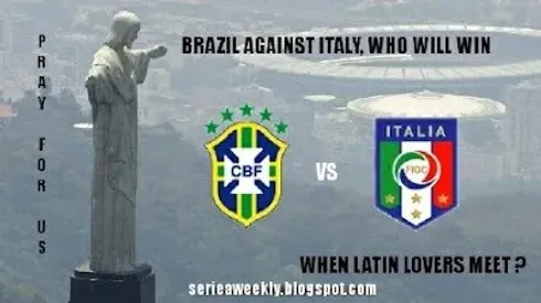 Italy Meets Brazil Today In London