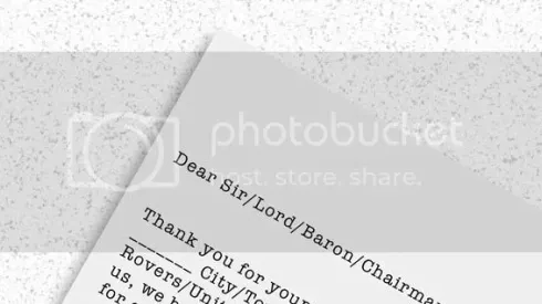 How To Buy A Football Club (A Form Letter)