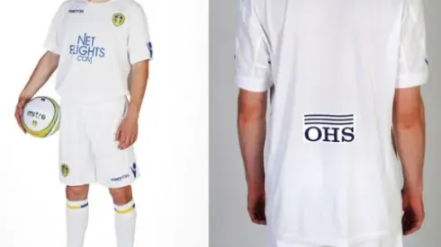 Leeds United Home Football Kit for 2010-11 Season: Photo