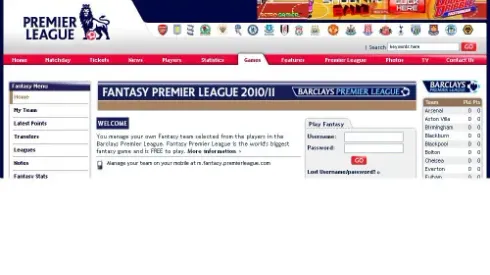 Fantasy Premier League Tips: April 21, 2011