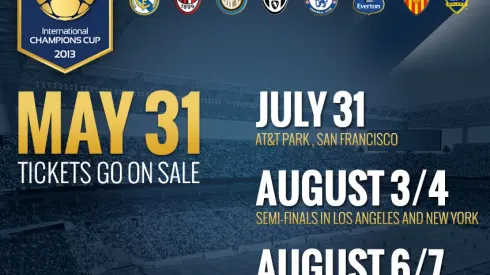 Tickets Go On Sale For International Champions Cup