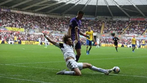 An American Attending His First Premier League Match