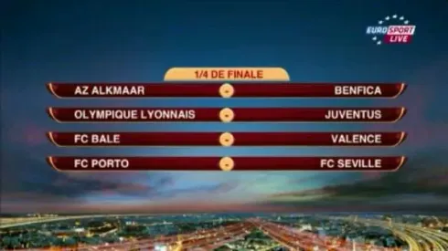 UEFA Europa League Quarter-Final Draw Revealed