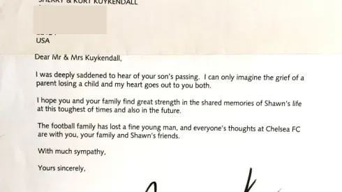 Jose Mourinho Makes Tremendous Gesture By Writing Letter to Family of Shawn Kuykendall