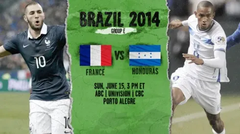 France vs Honduras, World Cup Open Thread