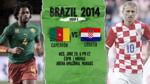 Croatia vs Cameroon, Starting Lineups and World Cup Open Thread
