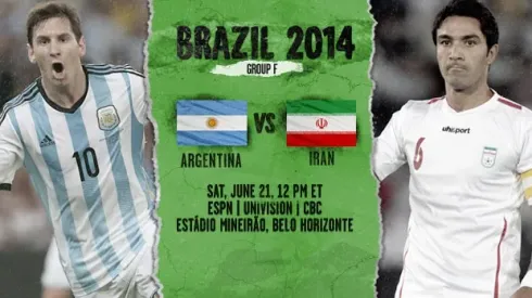 Argentina vs Iran: Starting Lineups And World Cup Open Thread