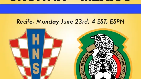 Mexico vs Croatia Preview and Predicted Lineups