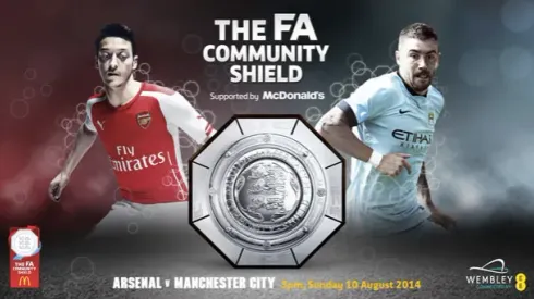 Arsenal vs Manchester City, FA Community Shield: Starting Lineups, TV Times and Open Thread