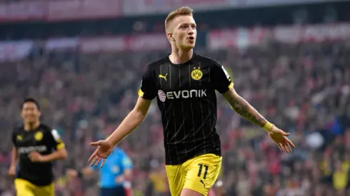 during the Bundesliga match between FC Bayern Muenchen and Borussia Dortmund at Allianz Arena on November 1, 2014 in Munich, Germany.