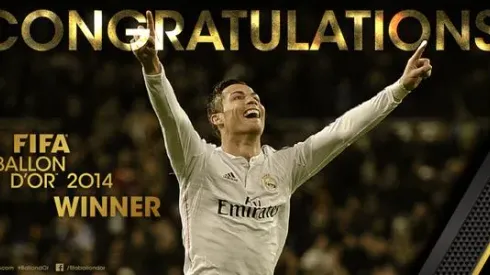 Cristiano Ronaldo Wins 2014 Ballon d'Or Award