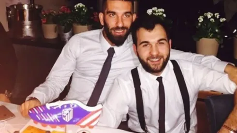 Arda Turan celebrates birthday with cake following ref incident