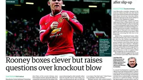 Wayne Rooney's knockout goal celebration