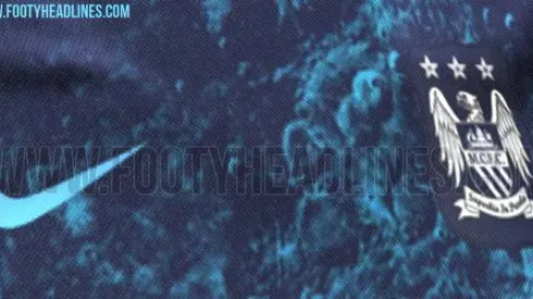 Leaked photos of Manchester City away shirt for 2015-16 season