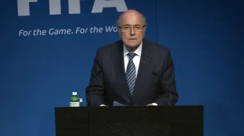 FIFA President Sepp Blatter announces he will step down