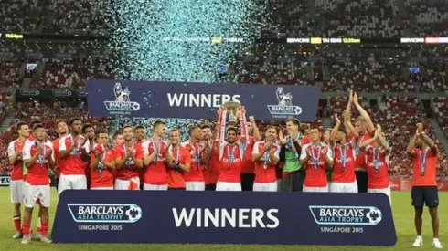 Arsenal win Premier League Asia Trophy after defeating Everton
