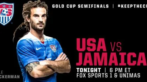 USA vs. Jamaica, Gold Cup semi-final TV times and open thread