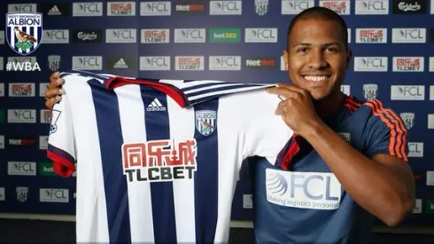 West Brom unveils £12 million record signing Salomon Rondon