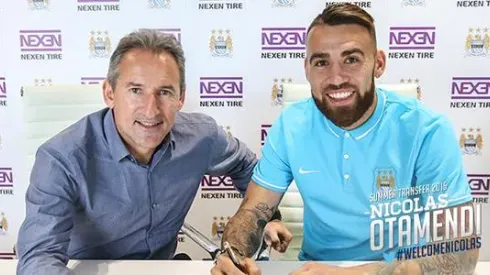 Nicolas Otamendi completes move to Manchester City