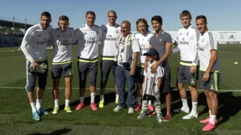 Syrian boy tripped by journalist gets dream meeting with Cristiano Ronaldo