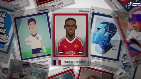 Man United’s Anthony Martial’s goals in animation