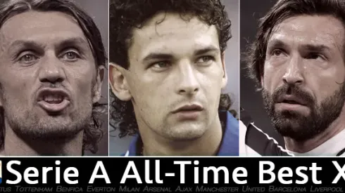 Serie A's best starting XI of all time