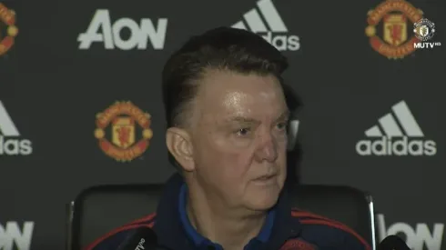 Van Gaal’s Man Utd press conference that led to him storming out