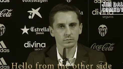 Listen to parody of Adele's 'Hello' song about Gary Neville