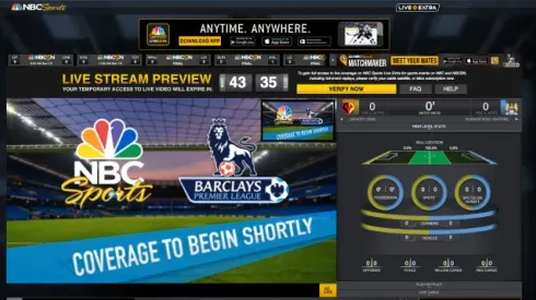 NBC adds 45-minute preview feature to NBC Sports Live Extra