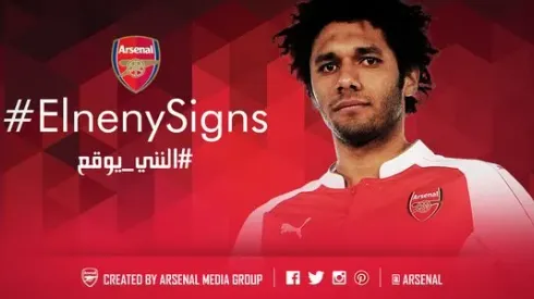 Arsenal sign Egyptian midfielder Mohamed Elneny
