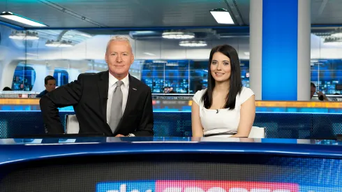 SSN on Set Jim White & Natalie Sawyer