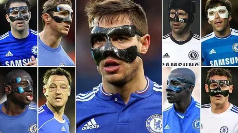 Diego Costa joins Chelsea's 'Zorro' team after broken nose