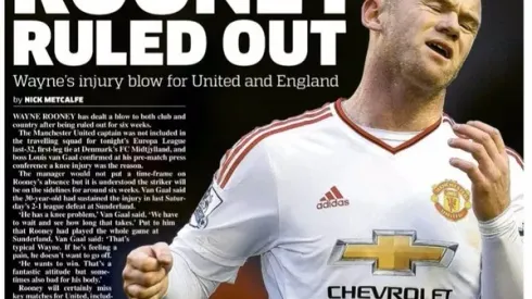 Wayne Rooney out of England friendlies — Van Gaal