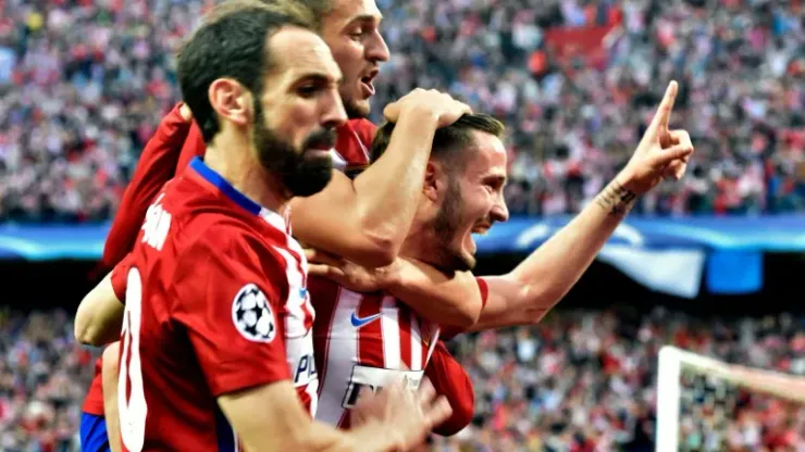 Atletico Madrid in the UEFA Champions league in 2016.

