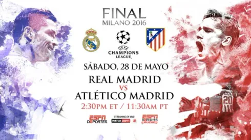 ESPN Deportes will air 9 hours of Champions League Final