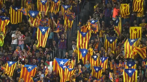 UEFA fine Barcelona for Catalan separatist flags