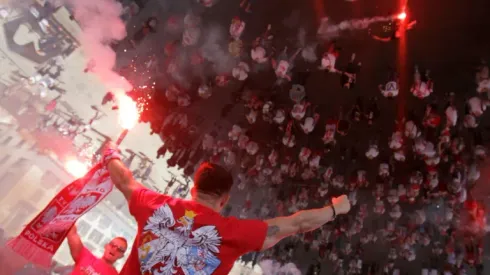 Marseille police use water cannon against Euro 2016 football fans