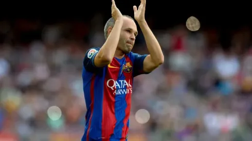 Iniesta out with knee injury