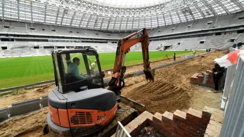 FIFA head to delay-hit World Cup 2018 stadium