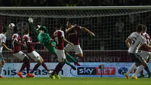 Relief for Mourinho as Man Utd beat Northampton