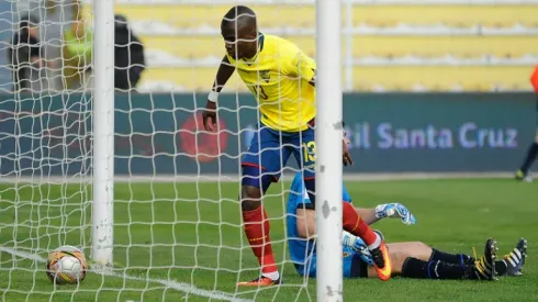 Valencia double rescues Ecuador