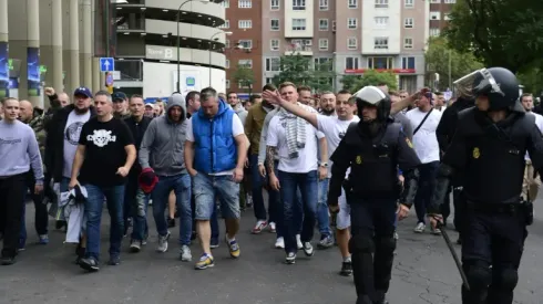 Polish fans held in Madrid after clashes